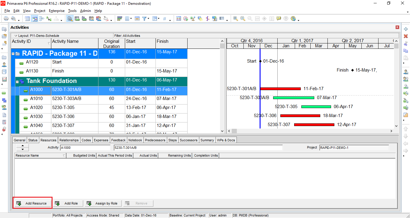 how-to-assign-resource-resource-loading-make-resource-plan-in-primavera-p6-5
