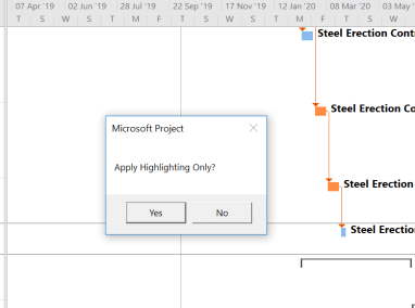 Microsoft Project Filter predecessor and successor based on “Task Path” function-7